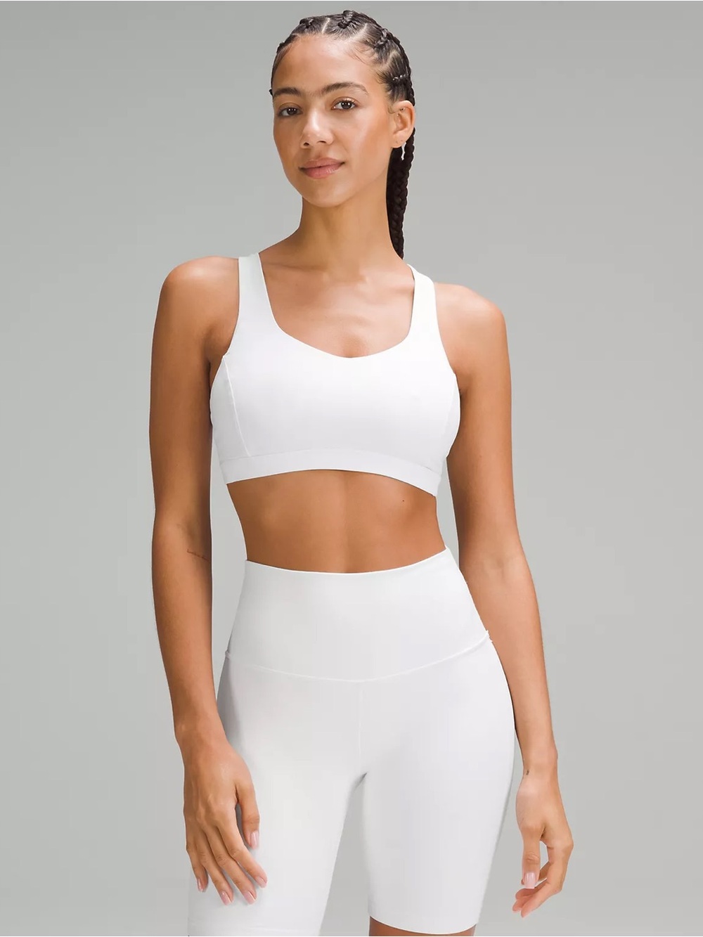 lululemon Free to Be Serene Bra, C/D (NWT) in White